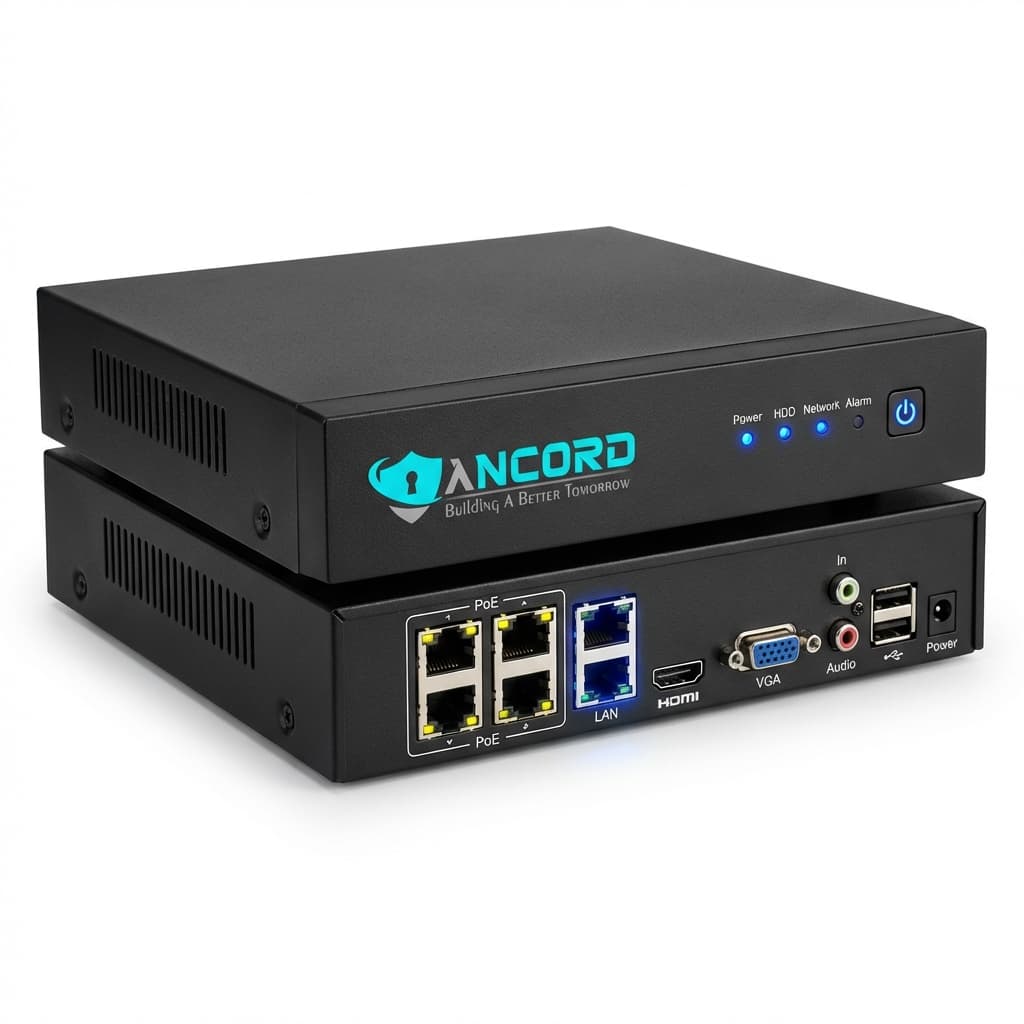 ANCORD 4CH PoE NVR